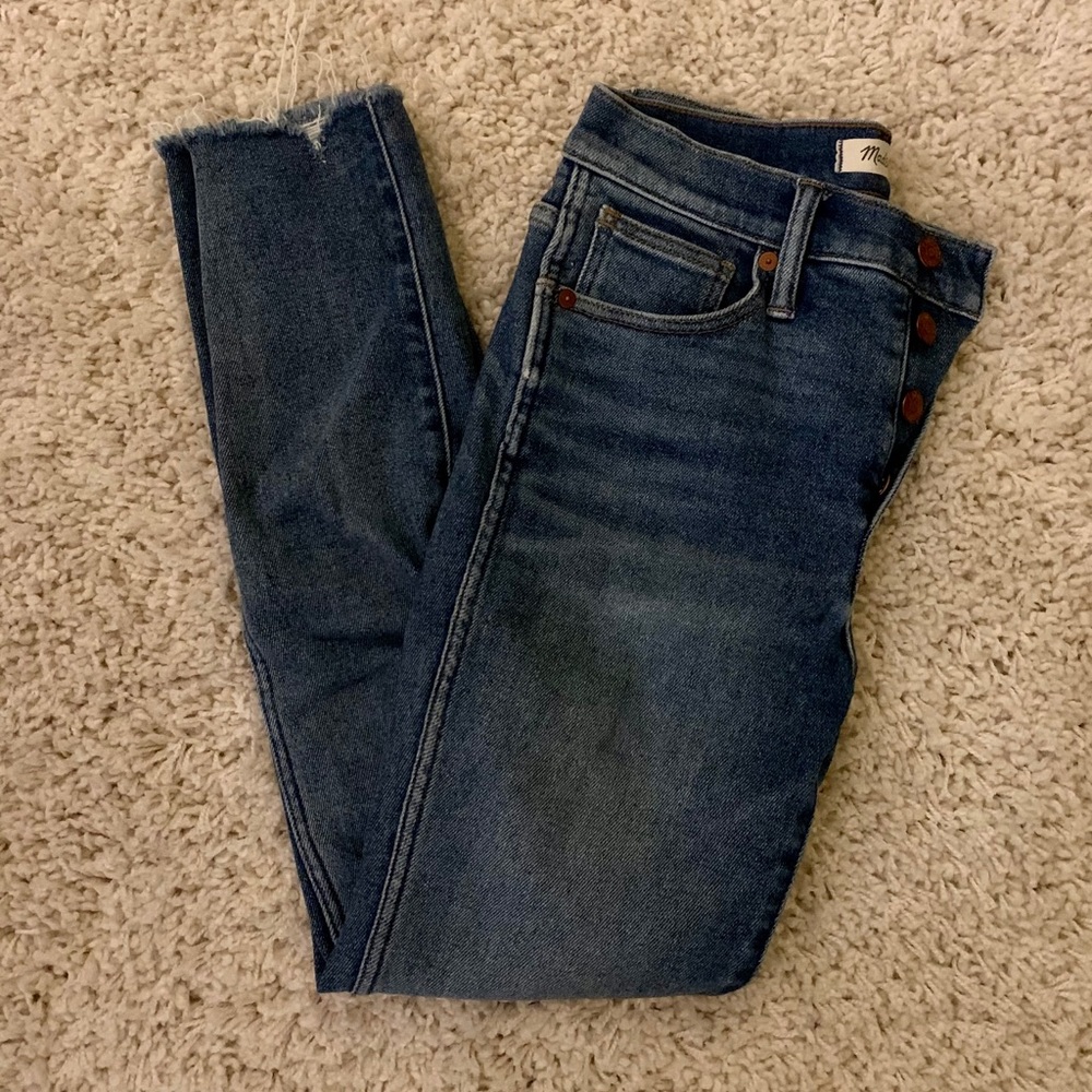 Madewell 10’ High-Rise Button-Up Jeans